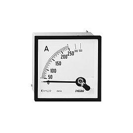 EC48 25A, Amperímetro para medida en corriente alterna, hierro móvil, panel 48x48 - M10216.