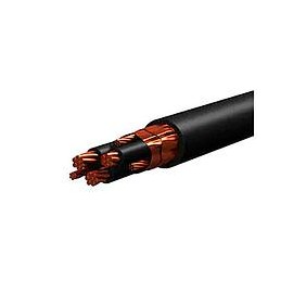 Cable de cobre Belden Basics, VFD, 3+3G C 8+3 OF 14 STR BC, XLPO INS M4, CTS, BLK PVC 
JKT, 1000V CSA TC C22.2 230 C22.2 38