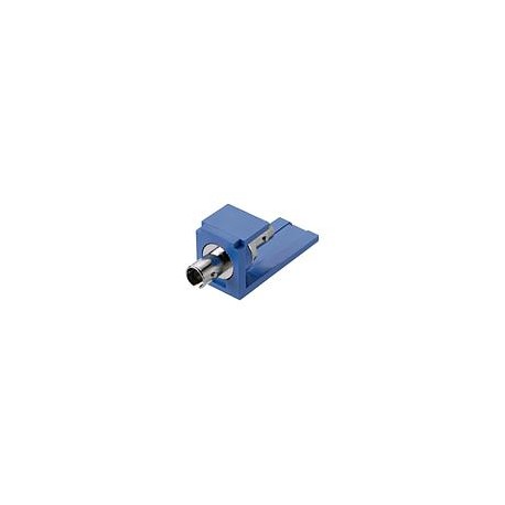 MODULE SUPPLIED WITH ONE ST MULTIMODE FIBER OPTIC ADAPTER WITH PHOSPHOR BRONZE SPLIT SLEEVE.