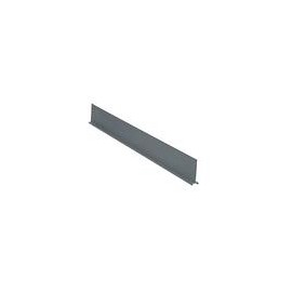 Solid Duct Divider Wall, PVC, 3"H X 6'