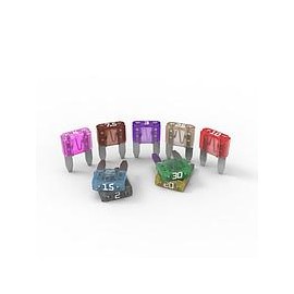 AUTOMOTIVE MINI FAST-ACTING BLADE TYPE FUSE 5-PIECE BOX