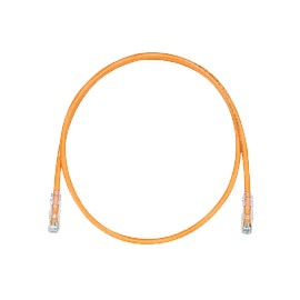 PANDUIT Cable de conexión UTP, Categoría 6, Conectores modulares TX6 PLUS, Naranja - UTPSP5ORY