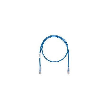 Patch cord UTP Panduit, Cat 6A, 26 AWG, 19m, azul - UTP6ASD19MBU/N