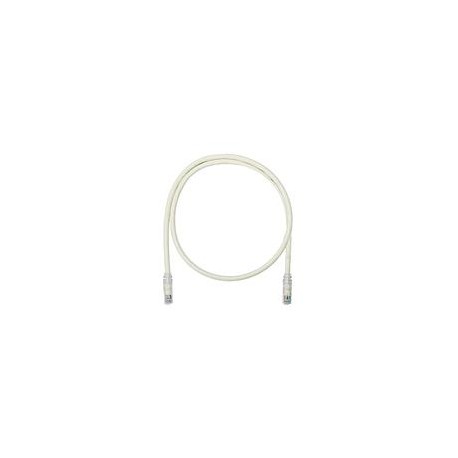 PANDUIT Cable de conexión UTP, Categoría 6a, Rendimiento mejorado, 24 AWG, Blanco - UTP6A7