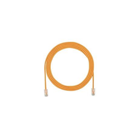 Cat 6A 28AWG UTP Patch Cord, CM/LSZH, Or