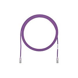 Patch cord de cobre UTP Panduit, Cat 6, 28 AWG, 5ft, violeta - UTP28SP5VL