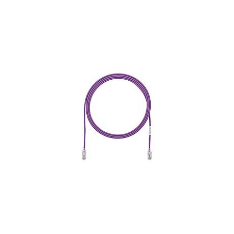 Patch cord de cobre UTP Panduit, Cat 6, 28 AWG, 5ft, violeta - UTP28SP5VL