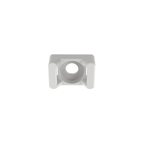 Cable Tie Mount, .61" (15.5mm)W, 8 Scre