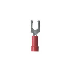 Locking Fork Terminal, vinyl insulated,