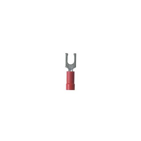 Locking Fork Terminal, vinyl insulated,