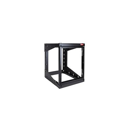 SWING OUT RACK 12U 24IN BLK