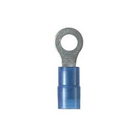 Ring Terminal, nylon insulated, 18 - 14