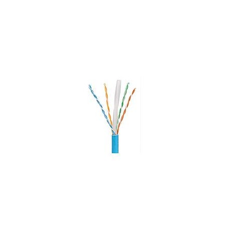 PANDUIT Cable de cobre blindado, Categoría 6 F/UTP, 23 AWG - PFL6004BUG