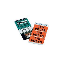 Voltage Marker Book, Vinyl, '480 VOLTS',