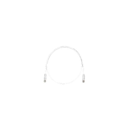 PANDUIT Cable de conexión UTP, Categoría 6, 24 AWG, Rendimiento mejorado, Blanco - UTPSP7Y