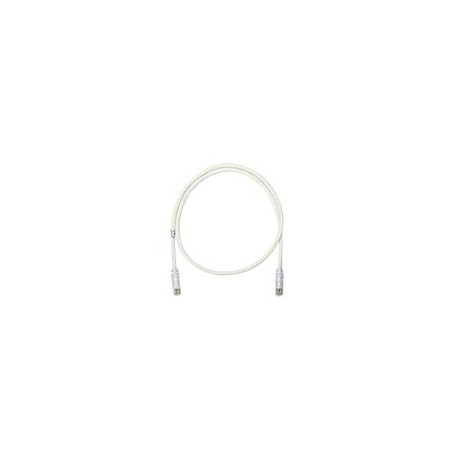 PANDUIT Cable de conexión UTP, Categoría 5e, Blanco - UTPCH5Y