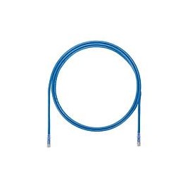 PANDUIT Cable de conexión UTP, 24 AWG, Rendimiento mejorado, Categoría 6a, Azul - UTP6A5BU