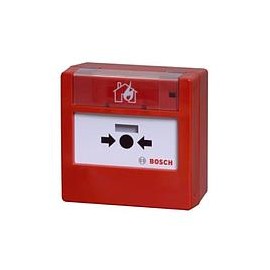 Pulsador de alarma reseteable Bosch, LSN improved, rojo, mont. sup. - FMC-420RW-GSRRD