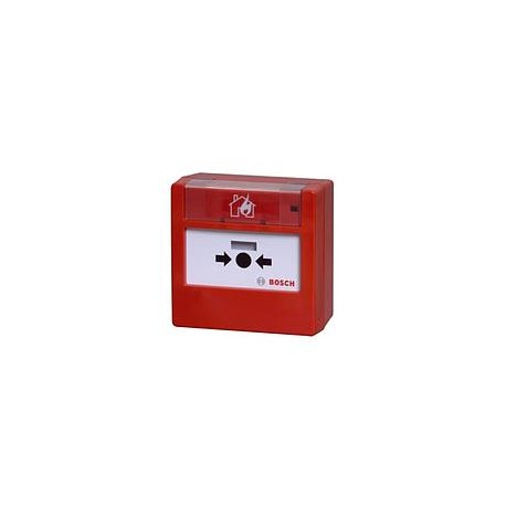 Pulsador de alarma reseteable Bosch, LSN improved, rojo, mont. sup. - FMC-420RW-GSRRD