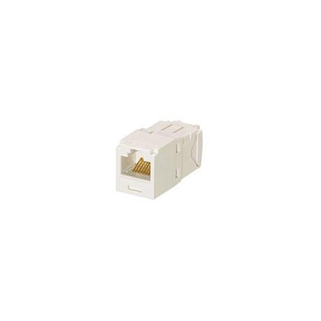 PANDUIT Conector Mini-Com™  RJ45, Categoría 6, UTP, blanco internacional. - CJ688TGIW