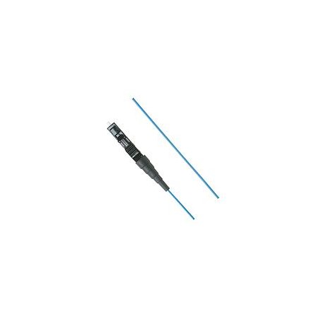 PANDUIT Cable de fibra óptica simplex, Fibra amortiguada, OM3 900µm, Sin revestimiento, Aqua - FX1BN1NNNSNM001