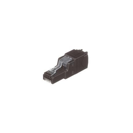 PANDUIT El Plug RJ45  TX6A, UTP, Categoría 6A, Terminable en Campo. - FP6X88MTG