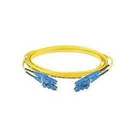 PANDUIT OS2 de 2 fibras, Cable de conexión UTP dúplex LC a dúplex LC, con clasificación de cable para distribución vertical (OF