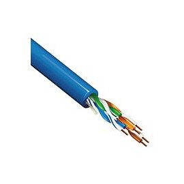 Bobina de Cable Cat6+ UTP azul