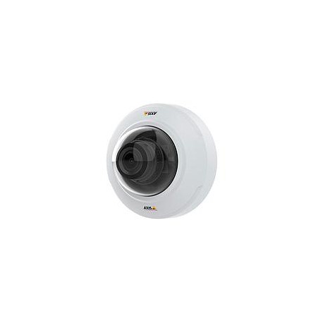 Cámara IP tipo domo Axis M4216-V, 4MP, 2304x1728, IR hasta 15m, IK08, WDR - 02112-001