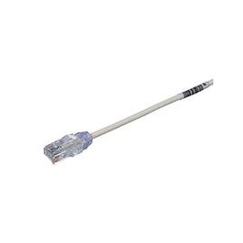 PANDUIT Cable de conexión UTP, 28 AWG, de categoría 6 de alto rendimiento, Conectores modulares TX6, Blanco hueso - UTP28SP10