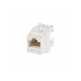 NETKEY Módulo de conector, NK Cat 6 punchdown, blanco hueso - NK688MIW