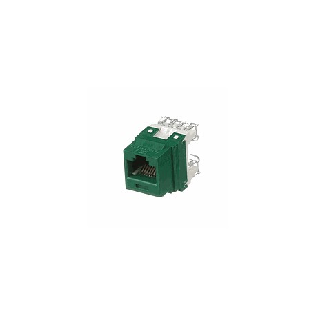 NETKEY Módulo de gato punchdown, Cat 6, Verde - NK688MGR