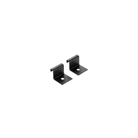 HOFFMAN Soporte de pared vertical, acero, plata - LVWB