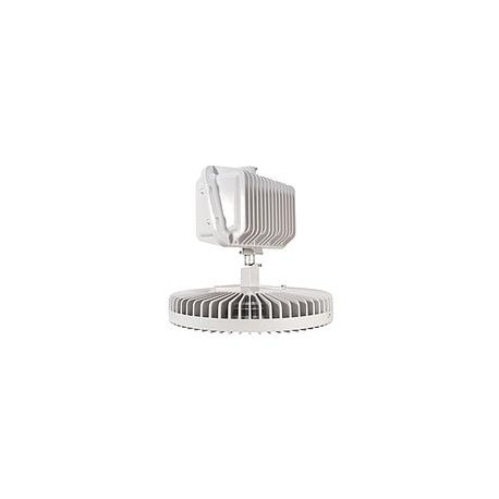 Vigilant High Bay, Circular, 18000 lumens, 144 Watts, 480V, Cool White, Clear Tempered Glass lens,