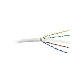 PANDUIT Bobina Cable UTP, Categoría 6a, 4 pares, 23 AWG, 305 metros, Gris - PUC6X04IG