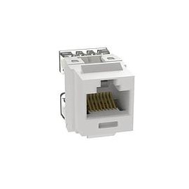 NETKEY Módulo de conector punchdown, categoria 5e, blanco- NKP5E88MWH