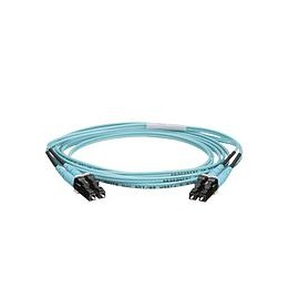 PANDUIT Cable de conexión de fibra óptica, OM4, Riser, 2M - FZ2ERLNLNSNM002