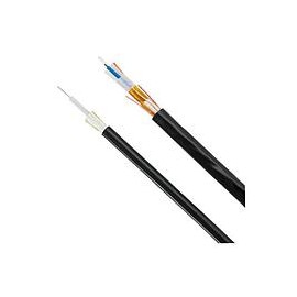 PANDUIT Cable de fibra óptica 9um OS2, 12 Fibras, Interior/Exterior - FSCP912Y