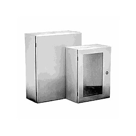 HOFFMAN  Gabinete de montaje en pared de 1 puerta con ventana, 48 pulgadas de largo x 36 pulgadas de ancho x 20 pulgadas de pro