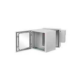 Gabinete de Pared Industrial con ventana 24x24x28 AC (Hermetico NEMA 12)