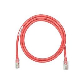 NETKEY  Cable de cobre, categoría 5e, UTP rojo - NK5EPC3RDY