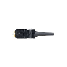 PANDUIT Conector de fibra óptica OptiCam SC, OM2, Multimodo, Negro - FSC2MC5BL