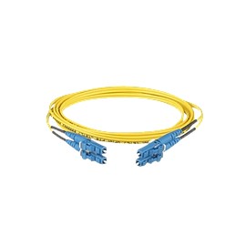 PANDUIT OS2 de 2 fibras, Cable de conexión UTP dúplex LC a dúplex LC, con clasificación de cable para distribución vertical (OF