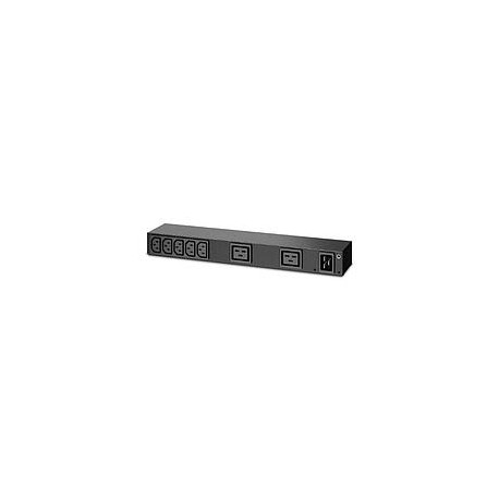 PDU para Rack APC, 0U/1U, 100-240 V/20 A, 220-240 V/16 A, (7) C13, (2) C19 - AP6120A