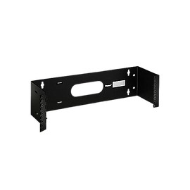 PANDUIT Soporte para pared con bisagras, 3 RU, Acero, Negro - WBH3