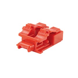 PANDUIT Kit de dispositivos de bloqueo LC, Rojo, 10PZ - PSLLCAB