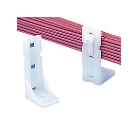 PANDUIT Separador pan-post, Orificio 12, Color Natural, 10PZ - PP1SS12X