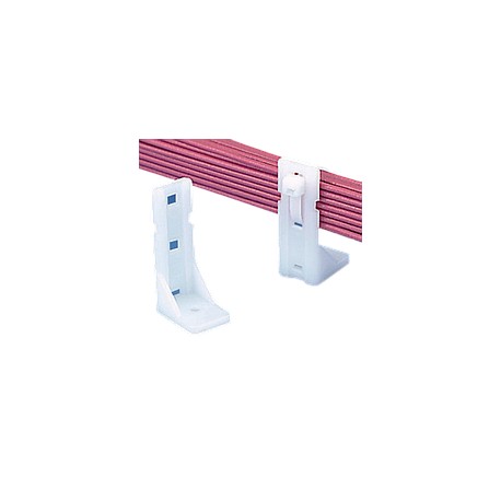 PANDUIT Separador pan-post, Orificio 12, Color Natural, 10PZ - PP1SS12X