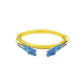 PANDUIT Cable de parcheo OS2 de 2 fibras LC duplex a LC duplex, clasificado riser (OFNR), cable con revestimiento de 1.6mm -