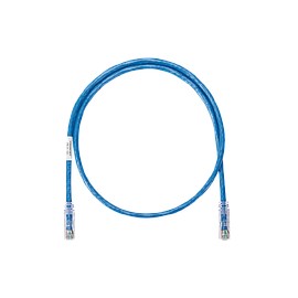 PANDUIT Cable de conexión UTP, Categoría 5e, 24 AWG, Azul - UTPCH4BUY